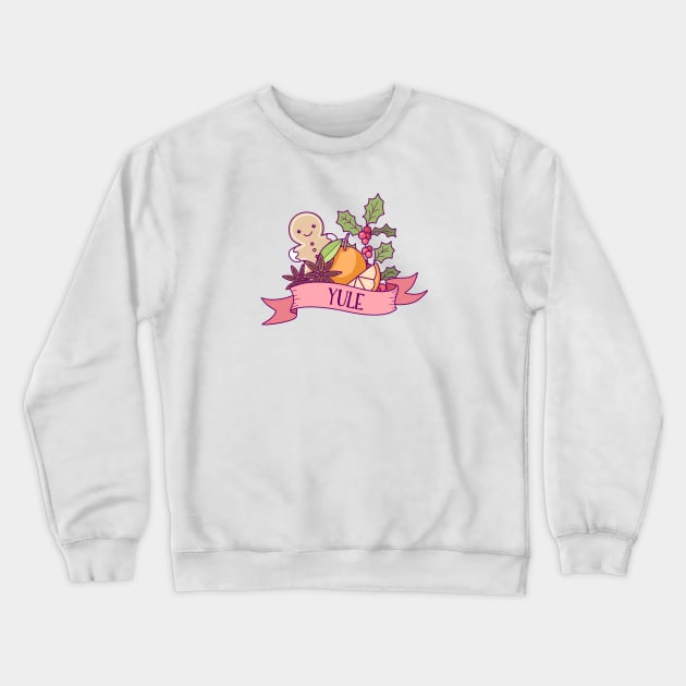 Yule Crewneck Sweatshirt by sombrasblancas